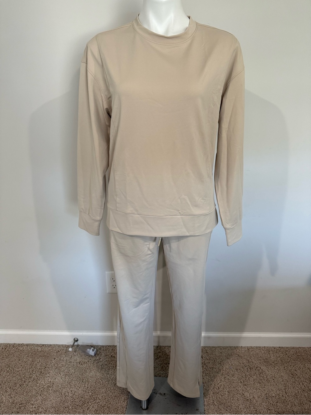 New TBMPOY Womens Sweatsuit Casual Travel Outfits 2 Piece Sweat Track Suit small